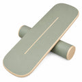 Balance Board mit Rolle Olivgrün 80x30 cm