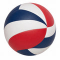 Volleyball Rot/Weiß/Blau 65 cm, Genäht, 0.28 kg