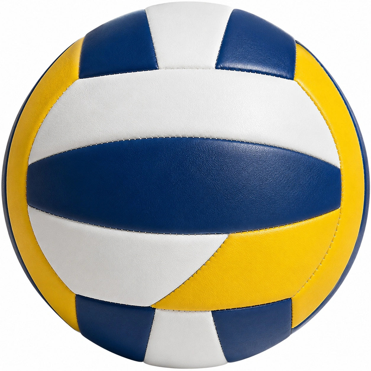 Volleyball für Halle und Outdoor Blau/Weiß/Gelb