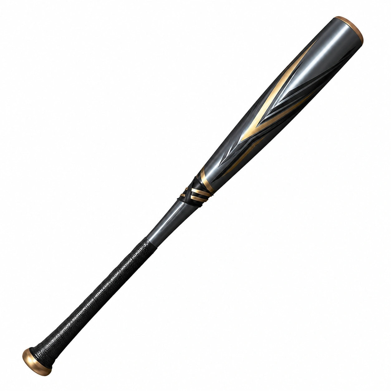 Baseballschläger 86 cm Schwarz/Gold