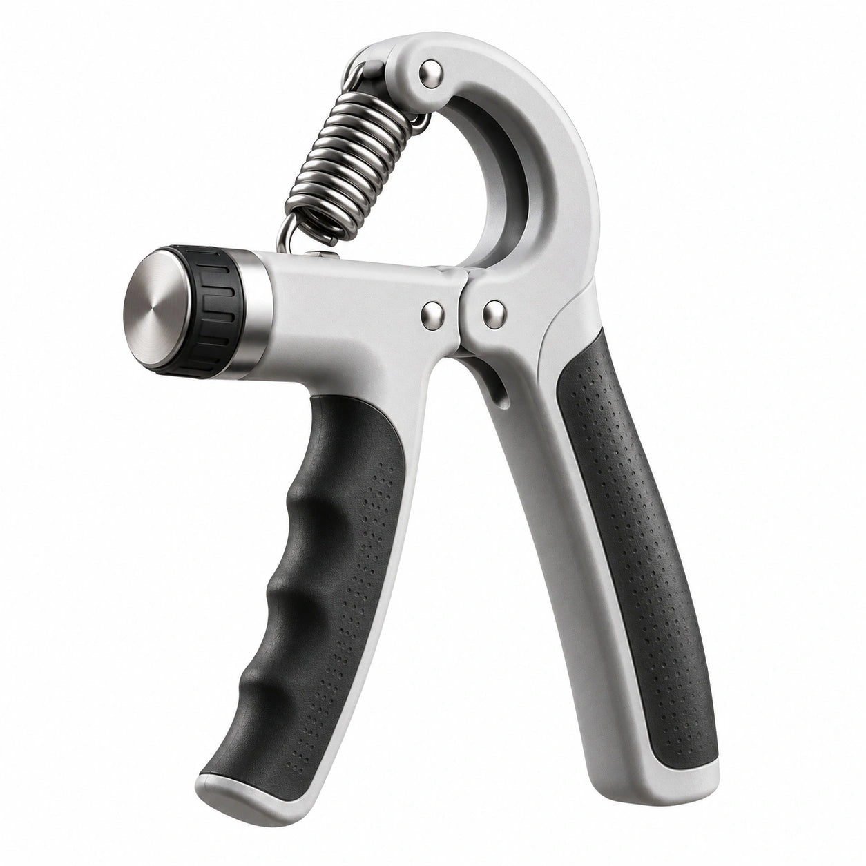 Einstellbarer Handmuskeltrainer 5-60 kg Schwarz/Silber