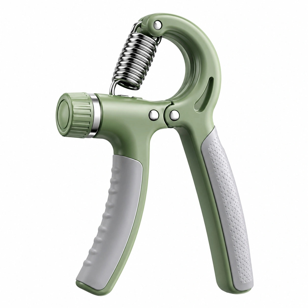 Einstellbarer Handtrainer Widerstandsbereich 5-60 kg Grün Ergonomisch