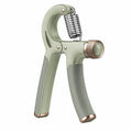 Ergonomischer Handtrainer mit einstellbarem Widerstand in Grün