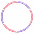 Hula Hoop Fitnessreifen 100cm Rosa/Lila, Abnehmbar, 1.5kg