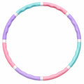 Fitness Hula-Hoop Reifen Abnehmbar 95 cm Bunt