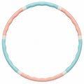 Hula Hoop Fitnessreifen Ø100cm Rosa/Hellblau