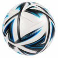 Fußball Trainingsball Größe 5 Weiß/Schwarz/Blau