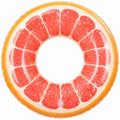 Aufblasbarer Schwimmring im Grapefruit-Design - Ø 119 cm
