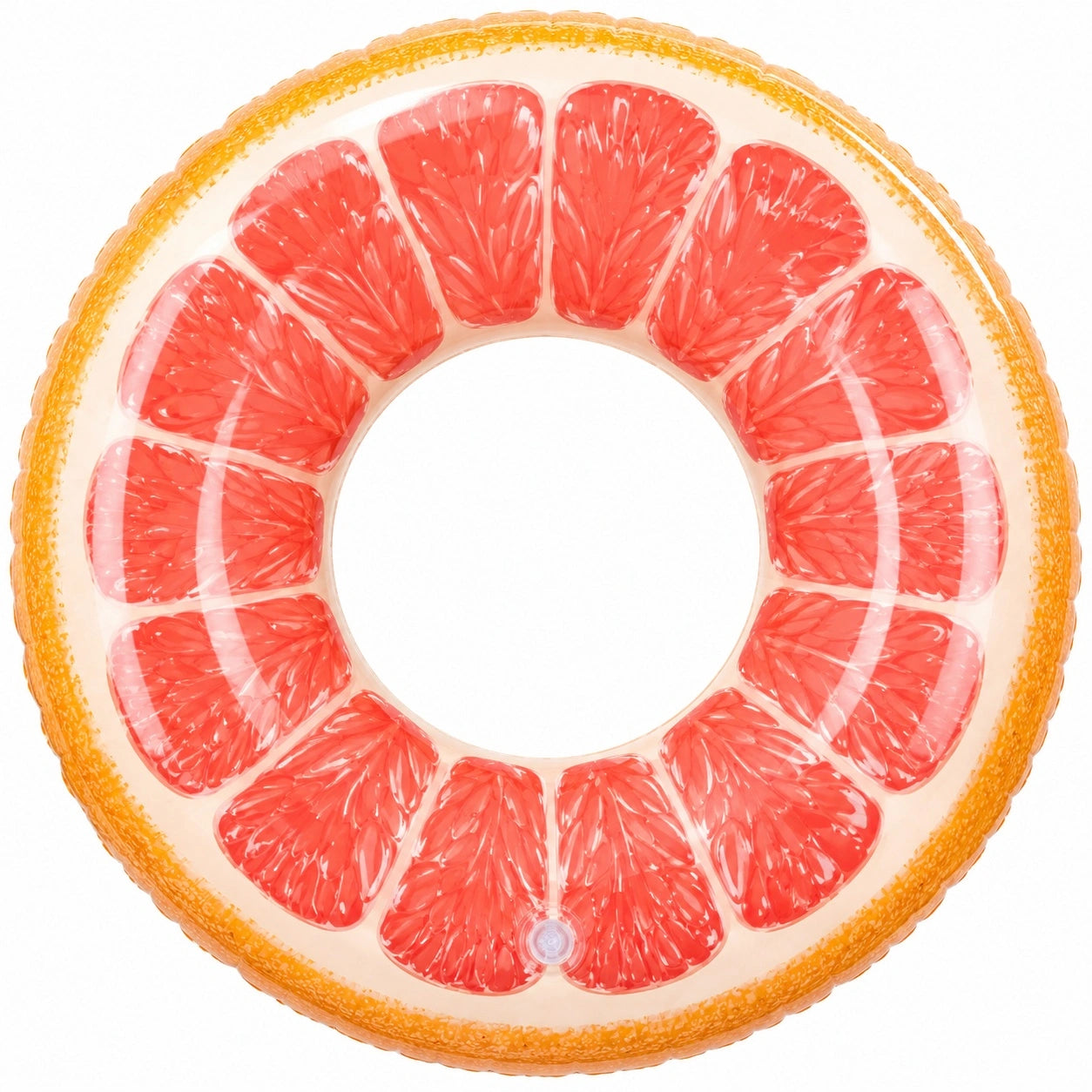 Aufblasbarer Schwimmring im Grapefruit-Design - Ø 119 cm